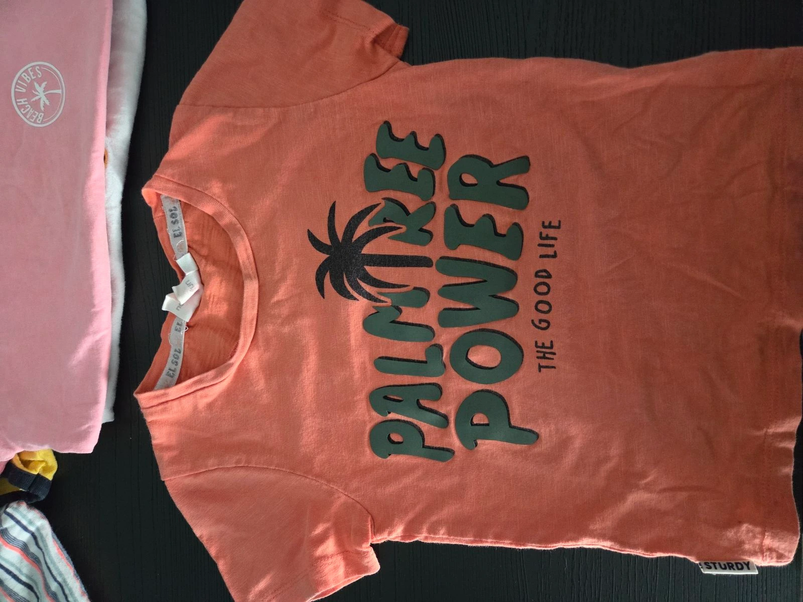 5 T-shirts à manches courtes - taille 92 – photo 3